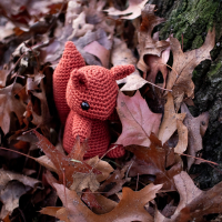 Eekhoorn Onesiegurumi